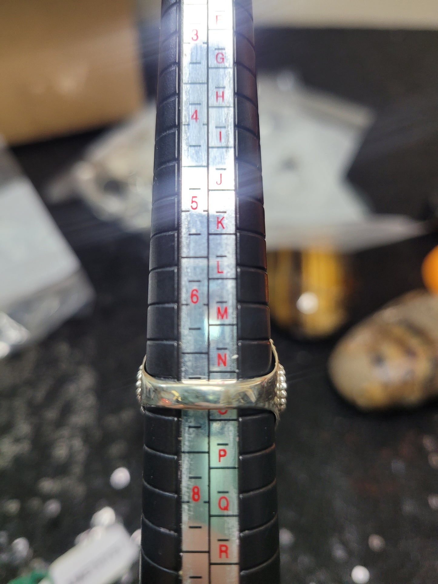 Amethyst Poison Ring ~ Sz 7