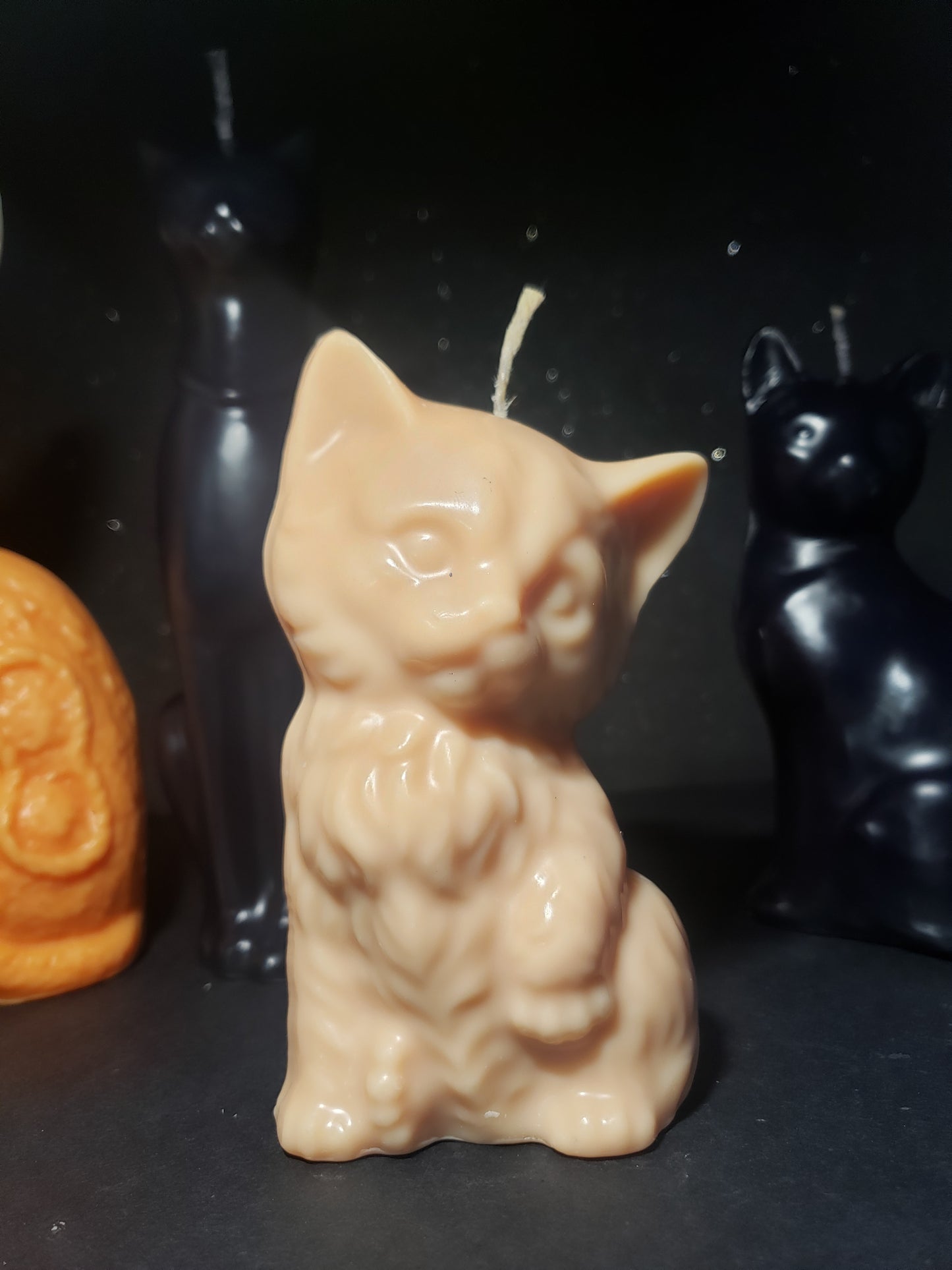 Kitten Candle