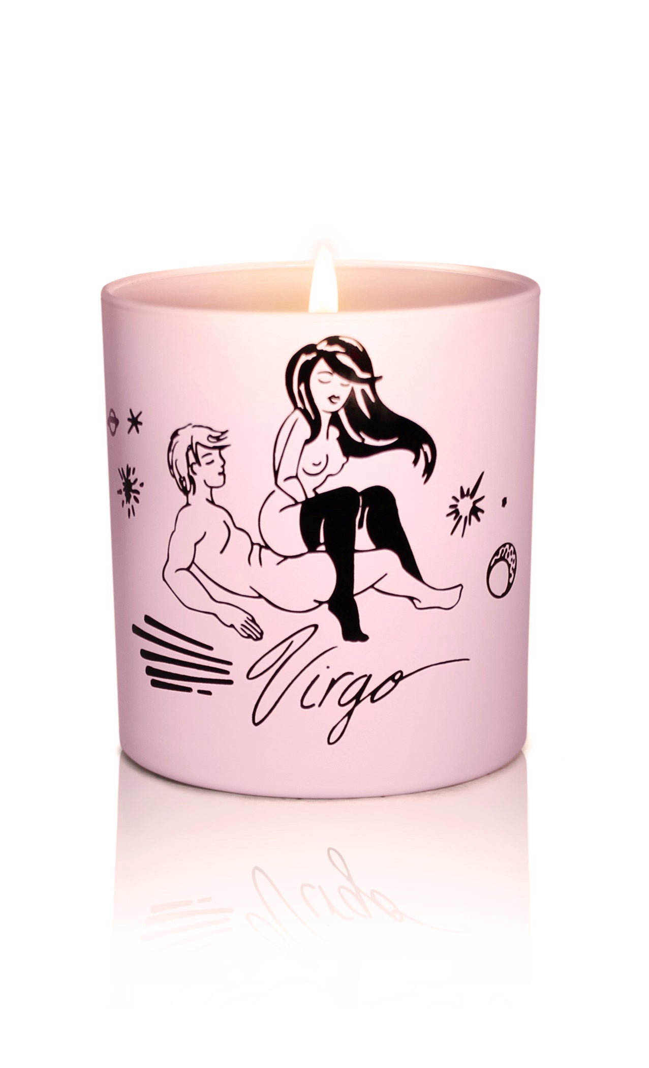 Zodiac Massage Candles by Black Cake Clothing