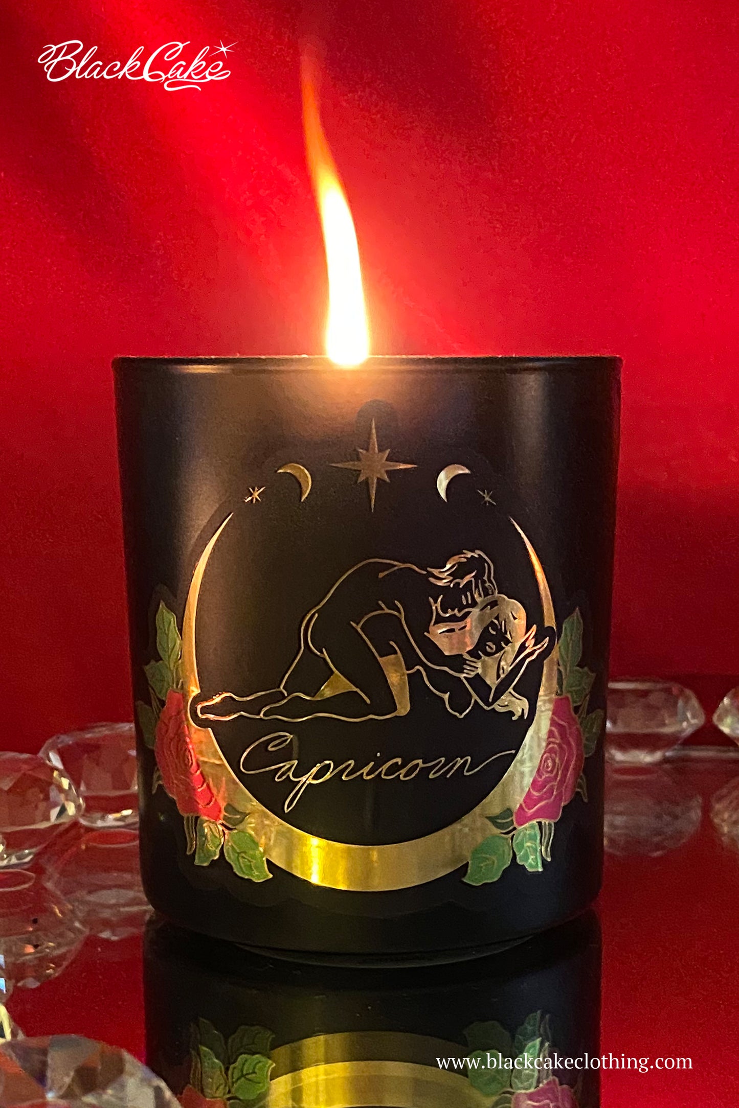 Zodiac Massage Candles by Black Cake Clothing