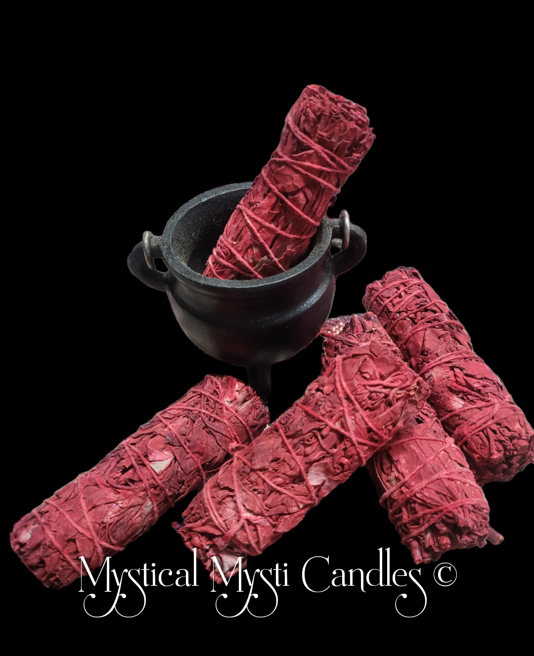 Dragon's Blood Smudge Stick (White Sage)