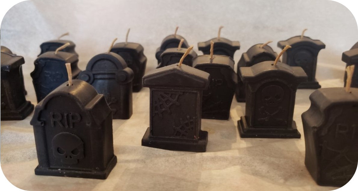 Mini Tombstones Tea Lights