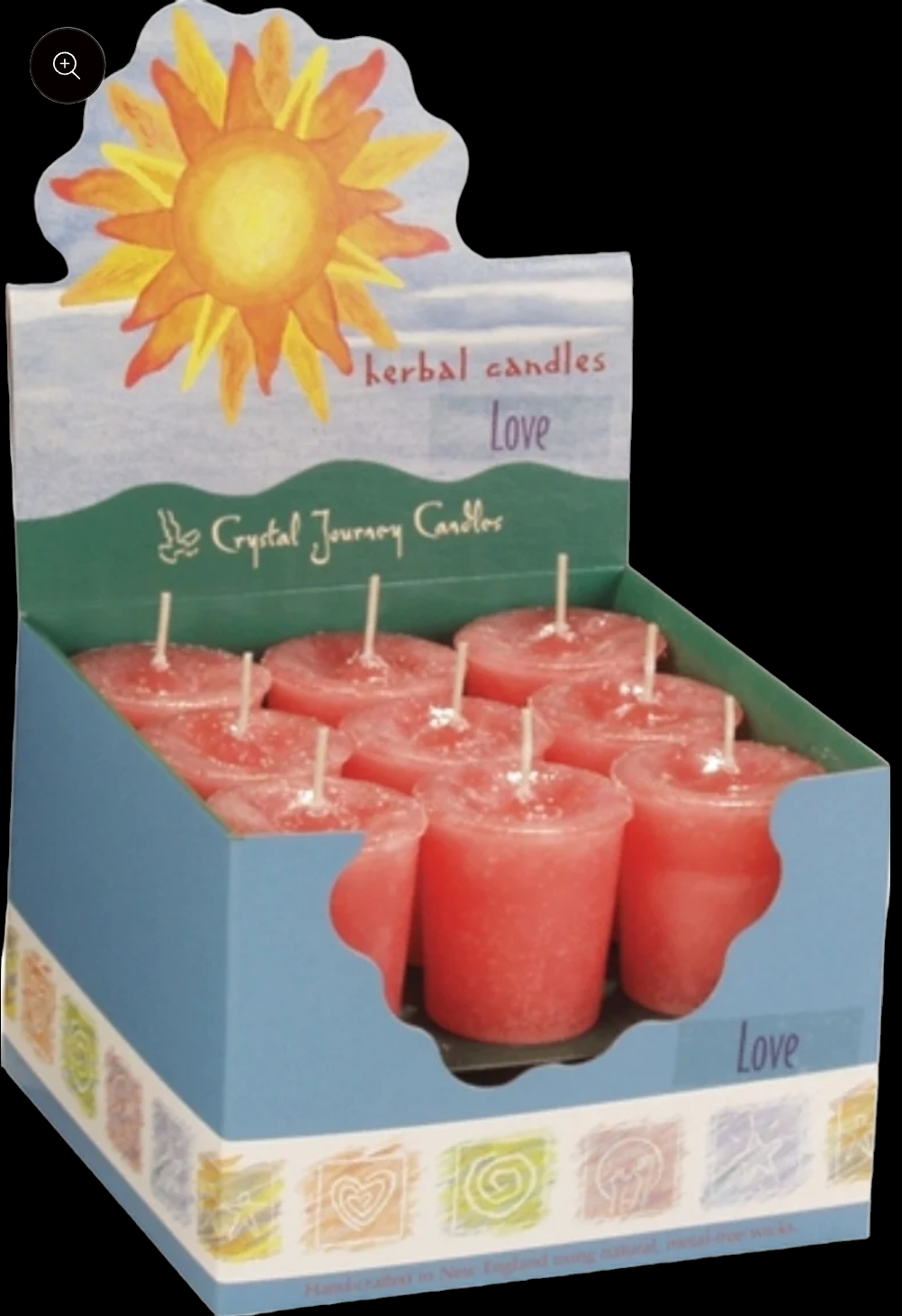 Crystal Journey Herbal Votives
