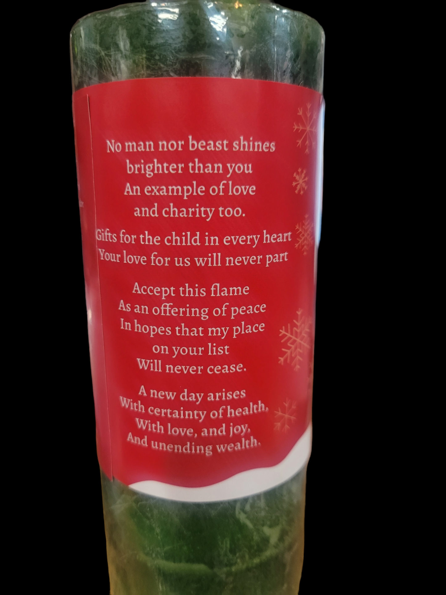 Krampus or Kringle Candle