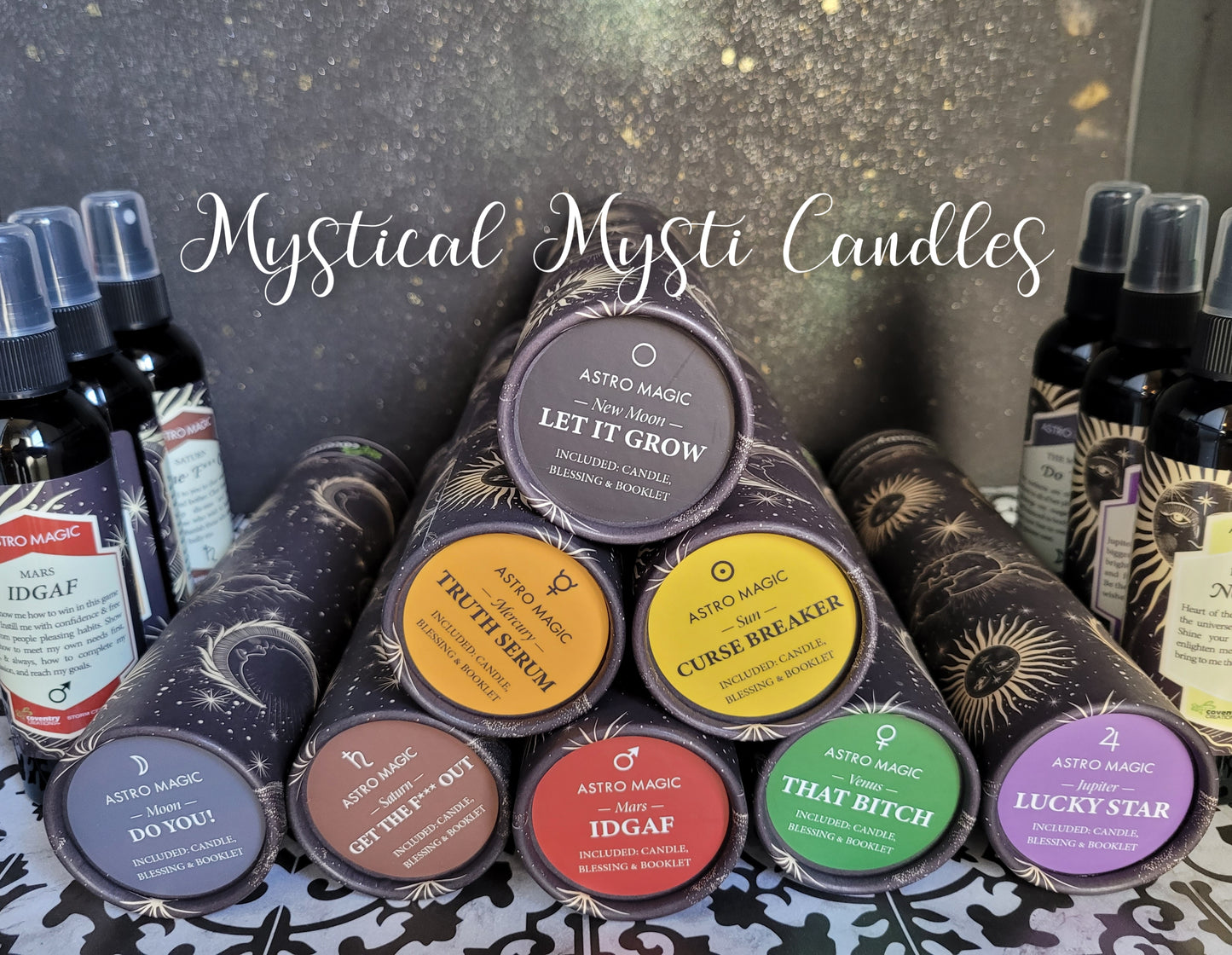 Astro Magic Candle With Booklet