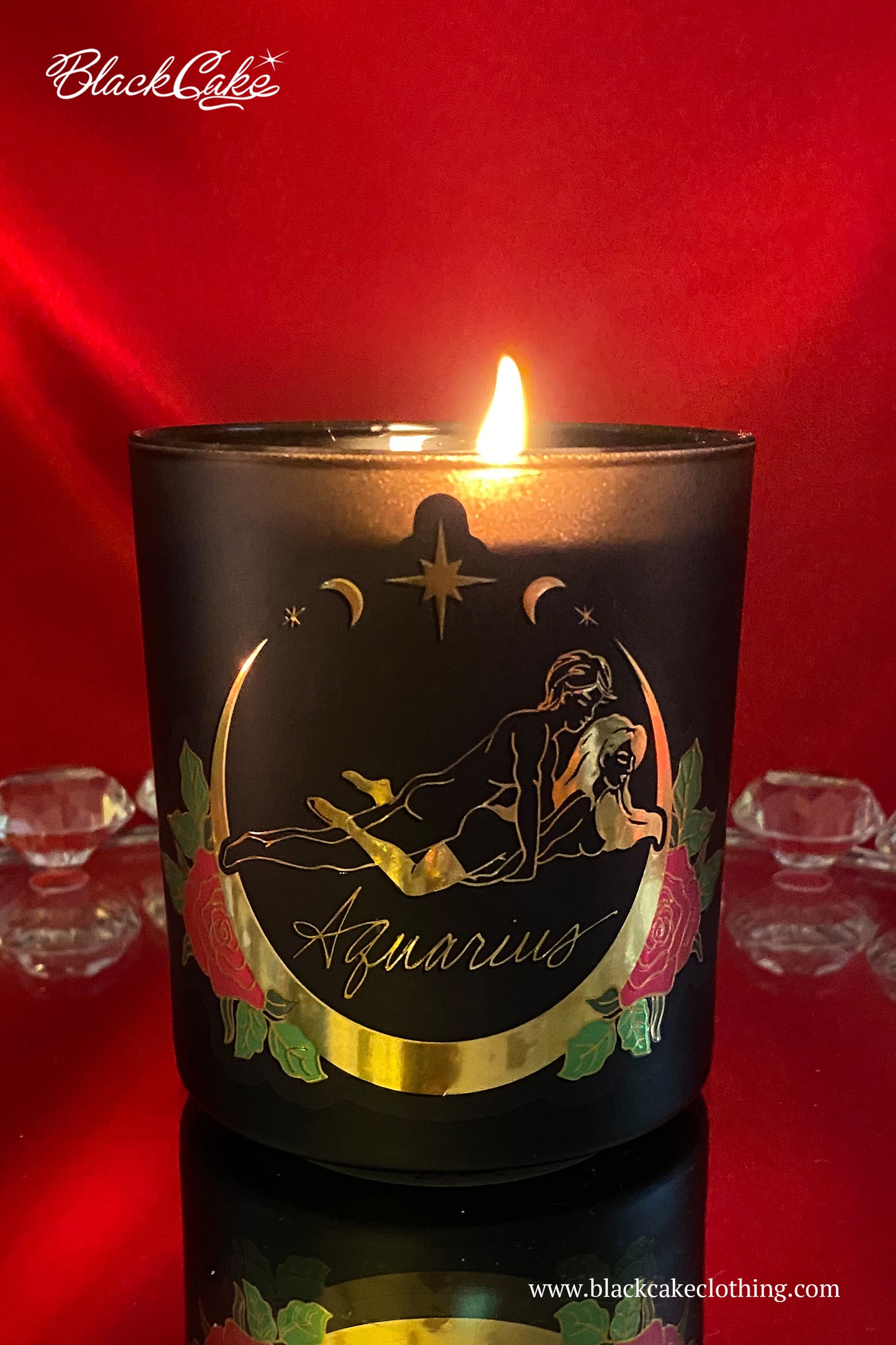 Zodiac Massage Candles by Black Cake Clothing