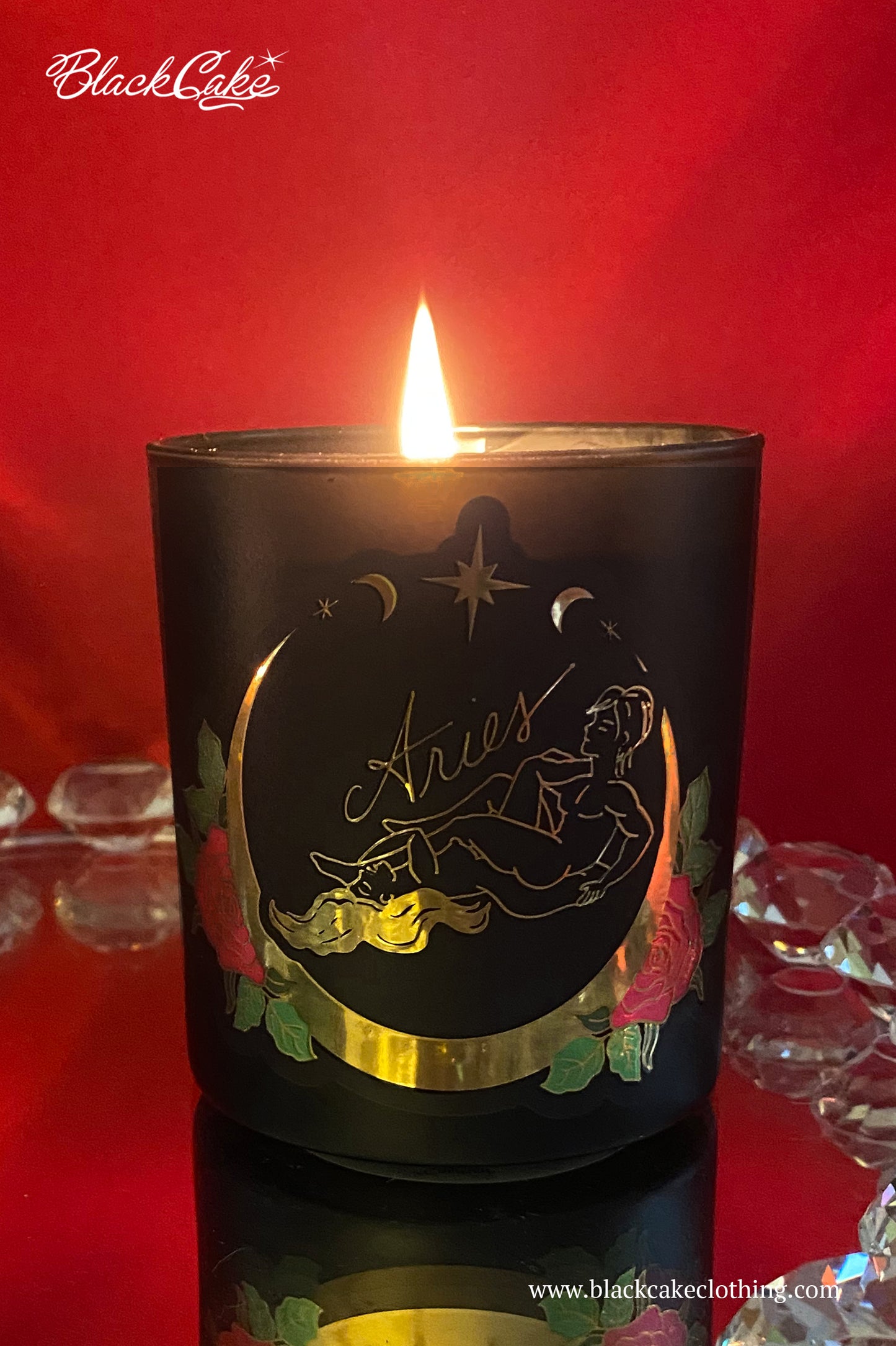 Zodiac Massage Candles by Black Cake Clothing