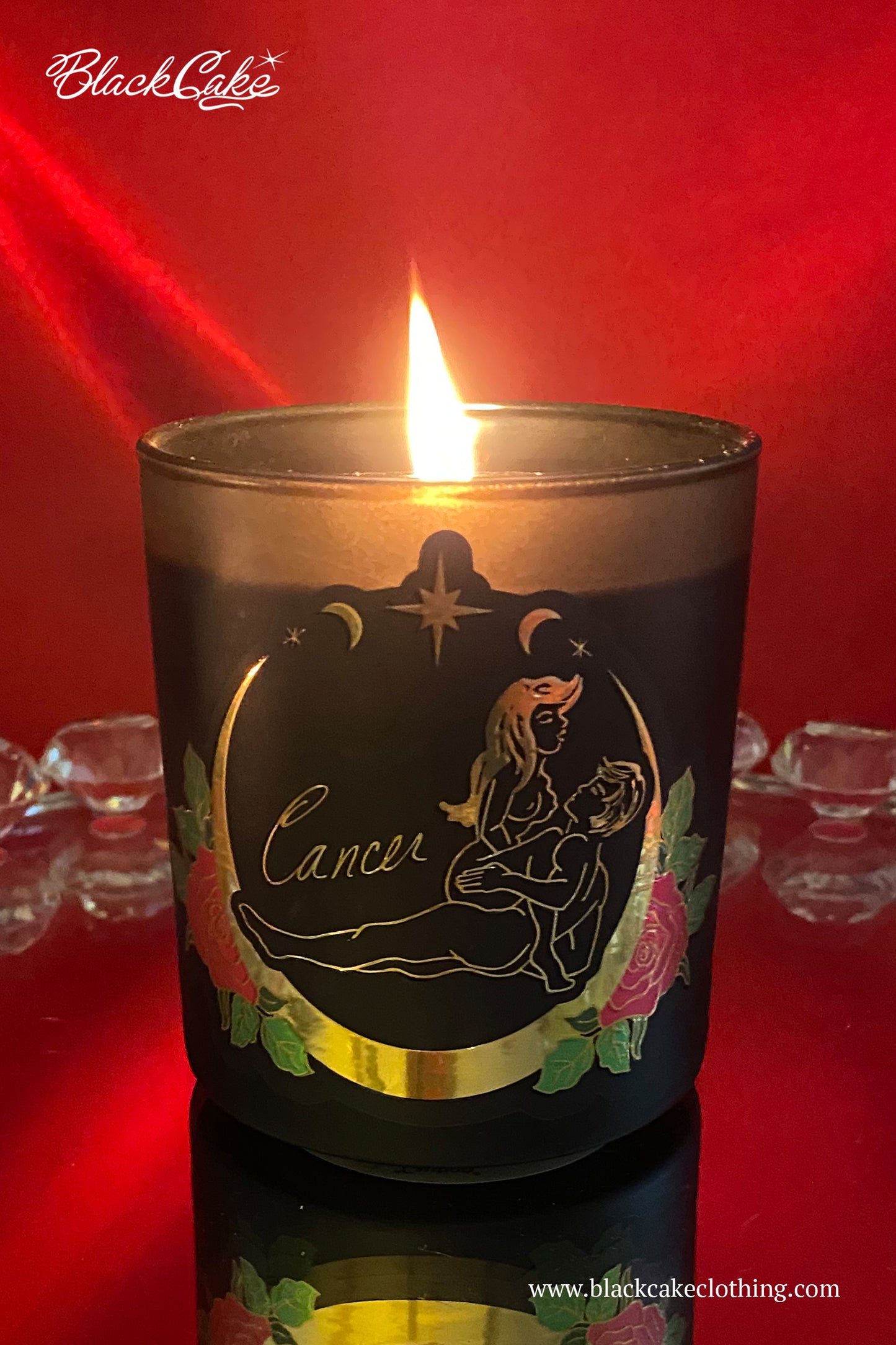 Zodiac Massage Candles by Black Cake Clothing