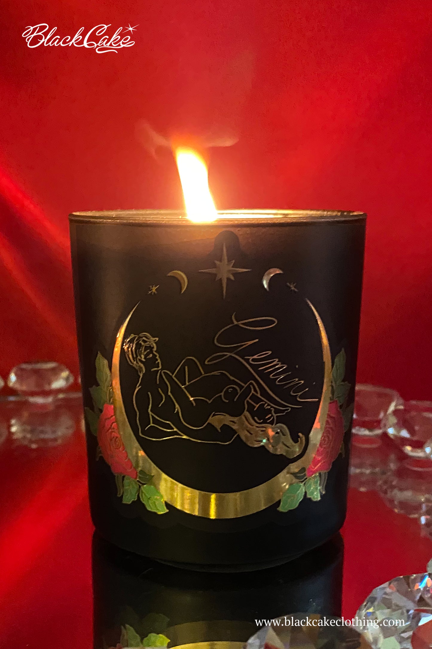 Zodiac Massage Candles by Black Cake Clothing