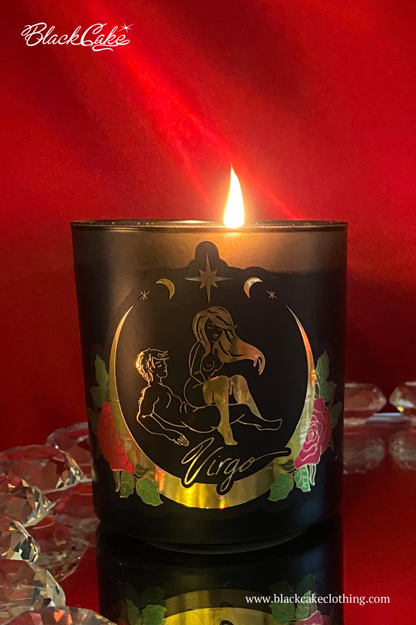 Zodiac Massage Candles by Black Cake Clothing