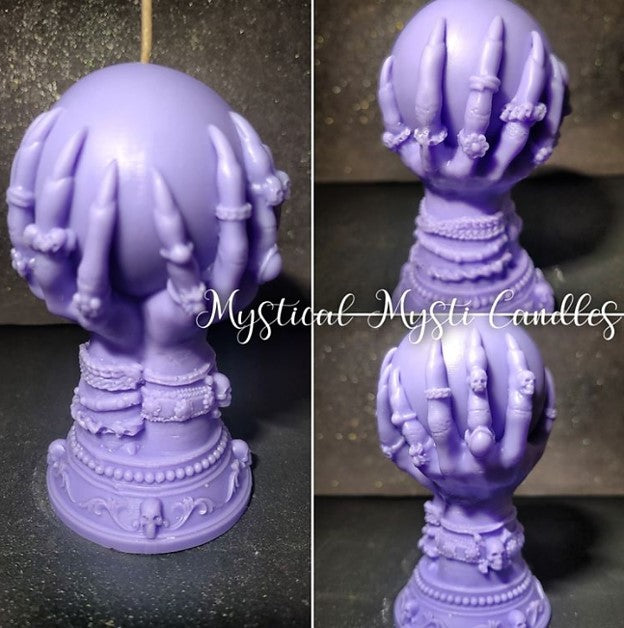 Hands holding Crystal Ball