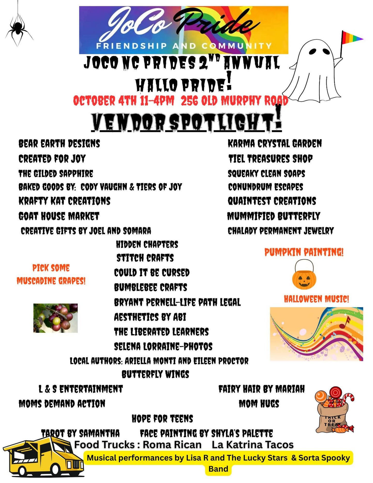 Joco Prides 2nd Annual HalloPride Vendor Party