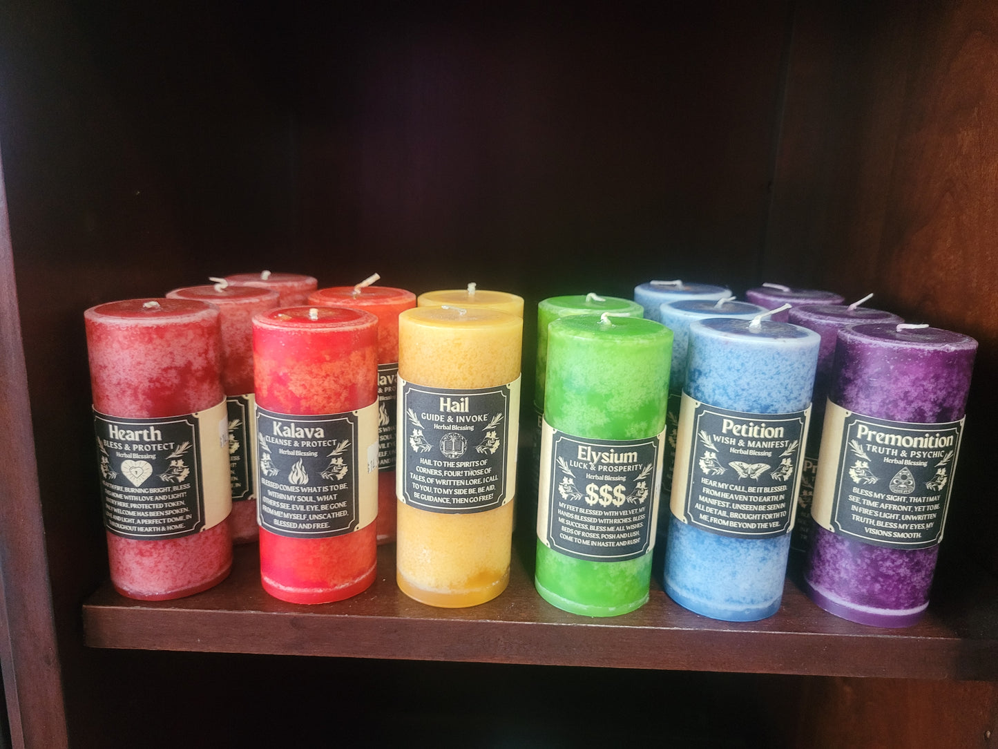 Five Corners Co Herbal Blessing Candles