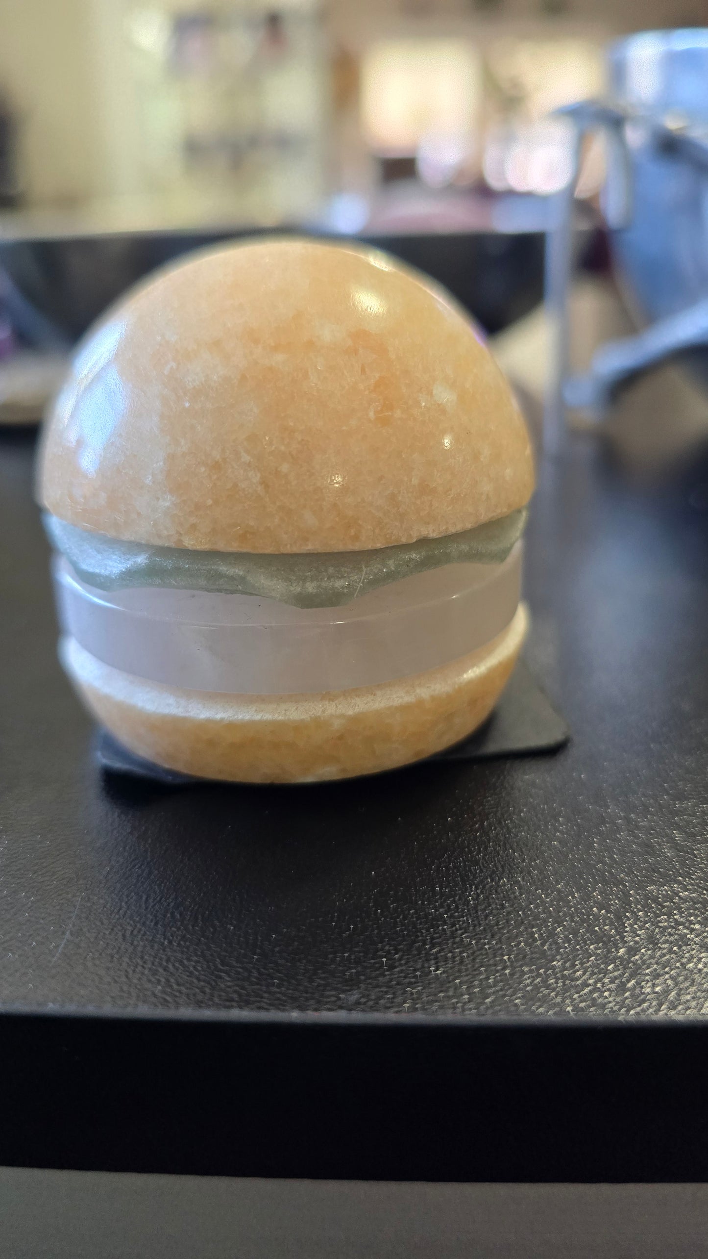 Hamburger Crystal Carving