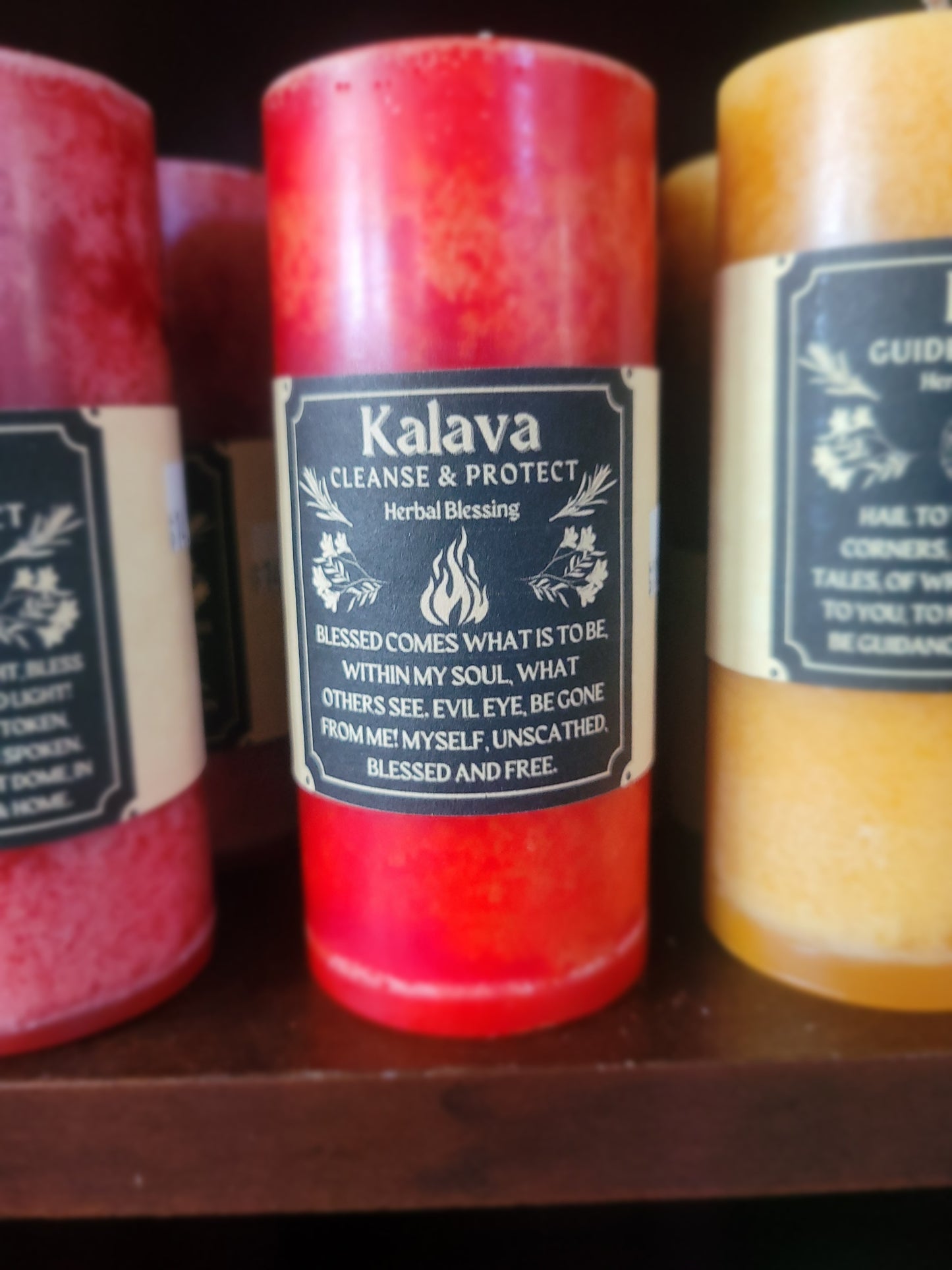 Five Corners Co Herbal Blessing Candles