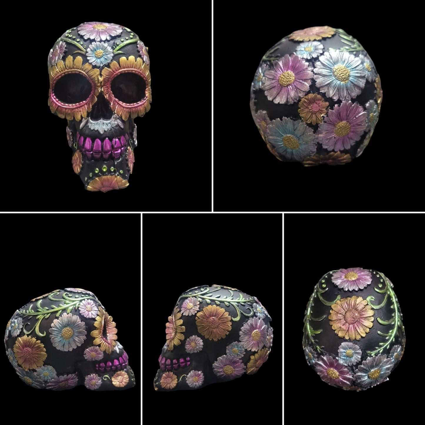 D.O.D Skull ~ Floral Skull 1
