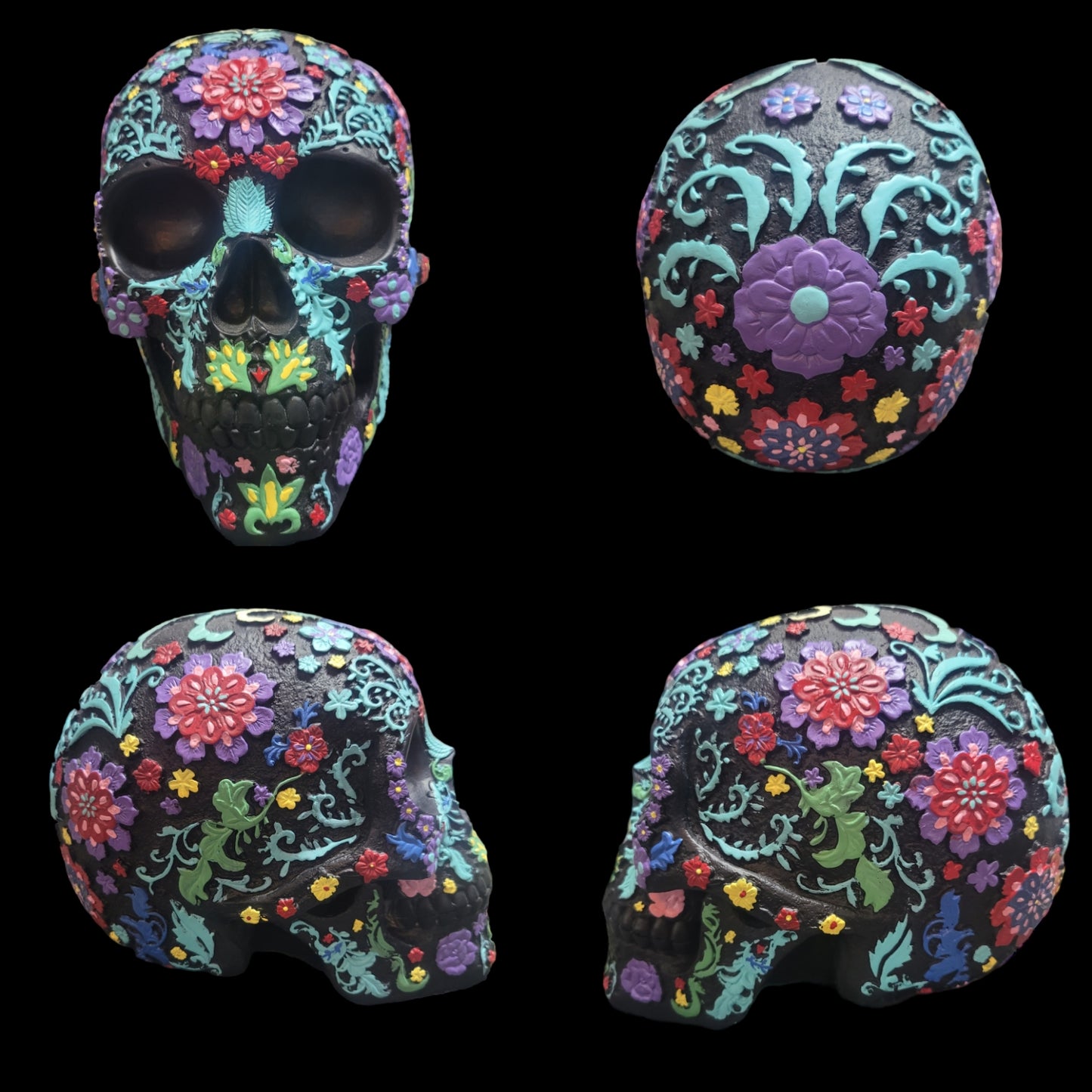 D.O.D Skull ~ Floral Skull 2