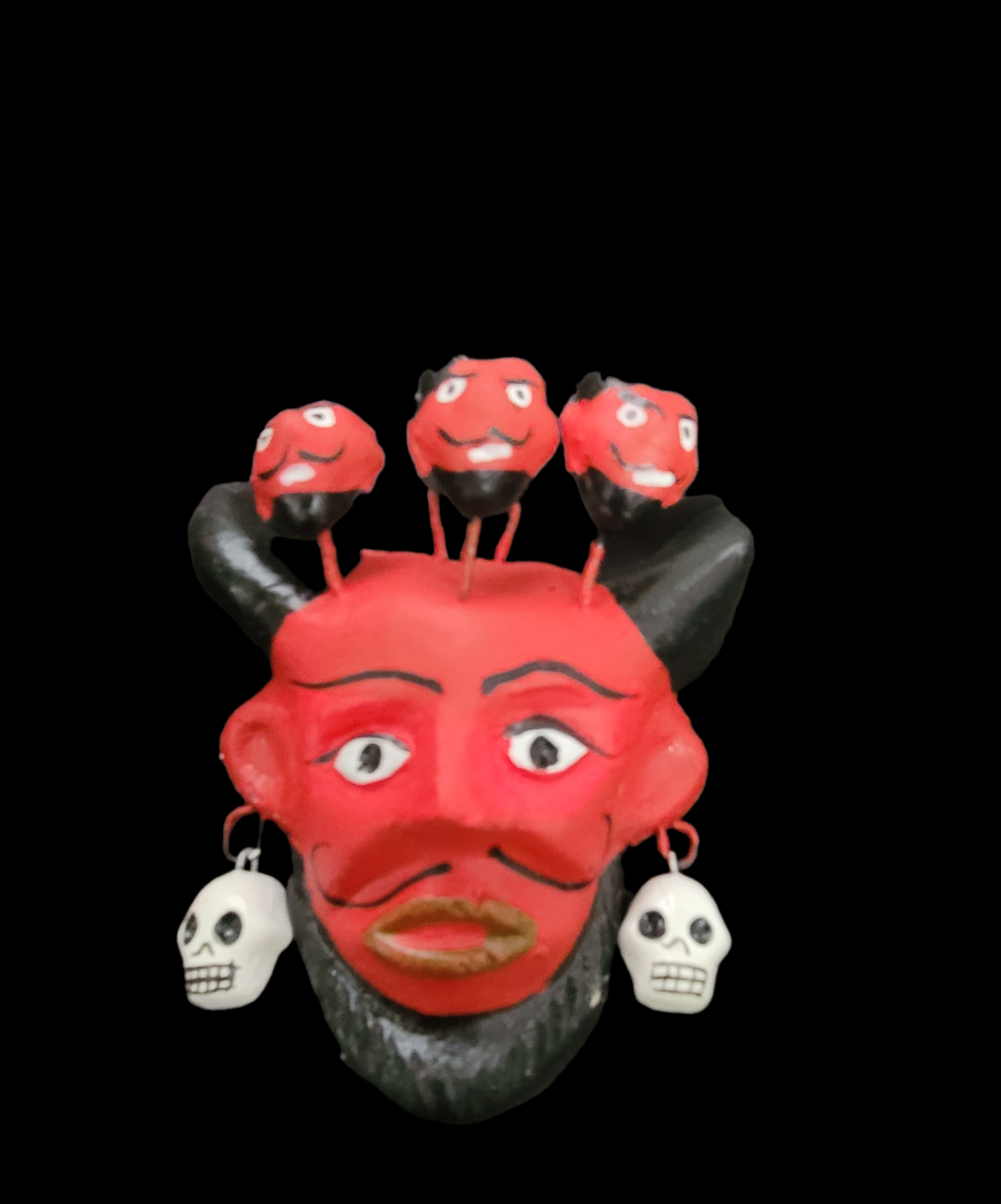 Painted Clay Devil 2