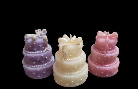 Wedding Cake Candle