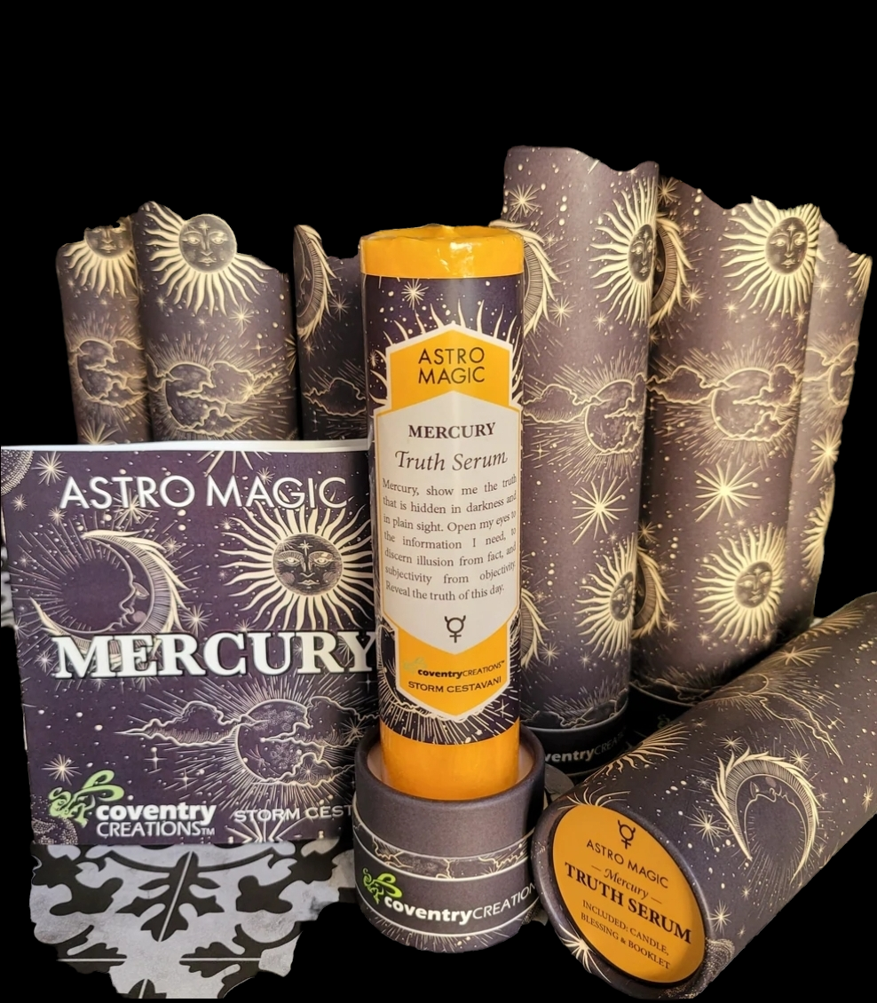 Astro Magic Candle With Booklet