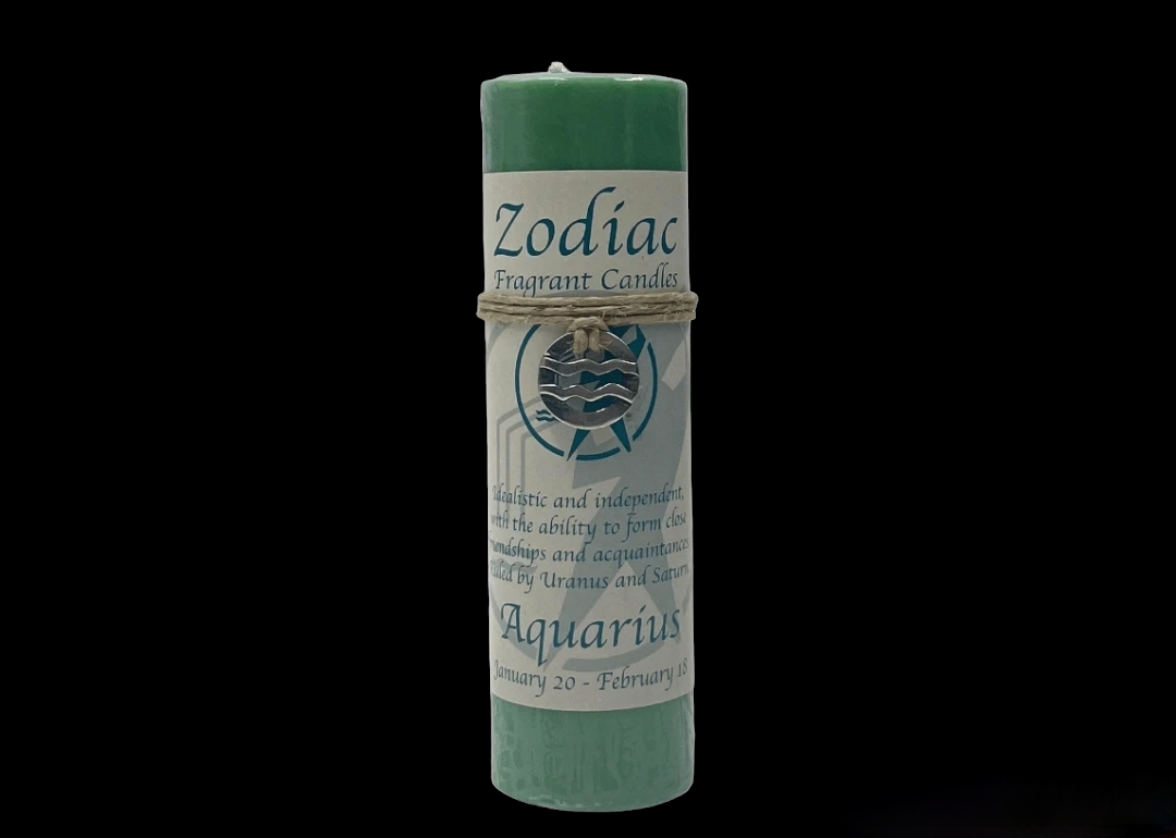 Zodiac Pillar Candles