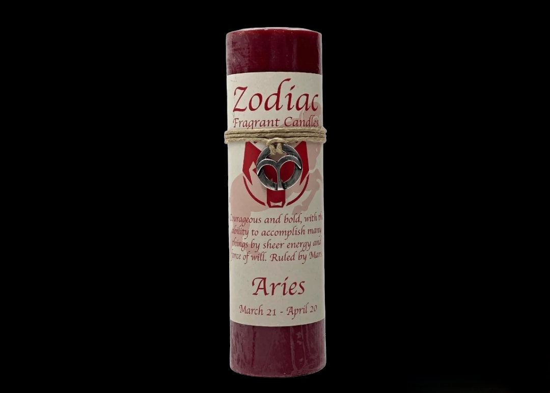 Zodiac Pillar Candles