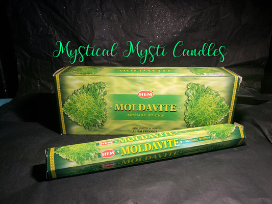 Hem: Moldavite Incense Sticks
