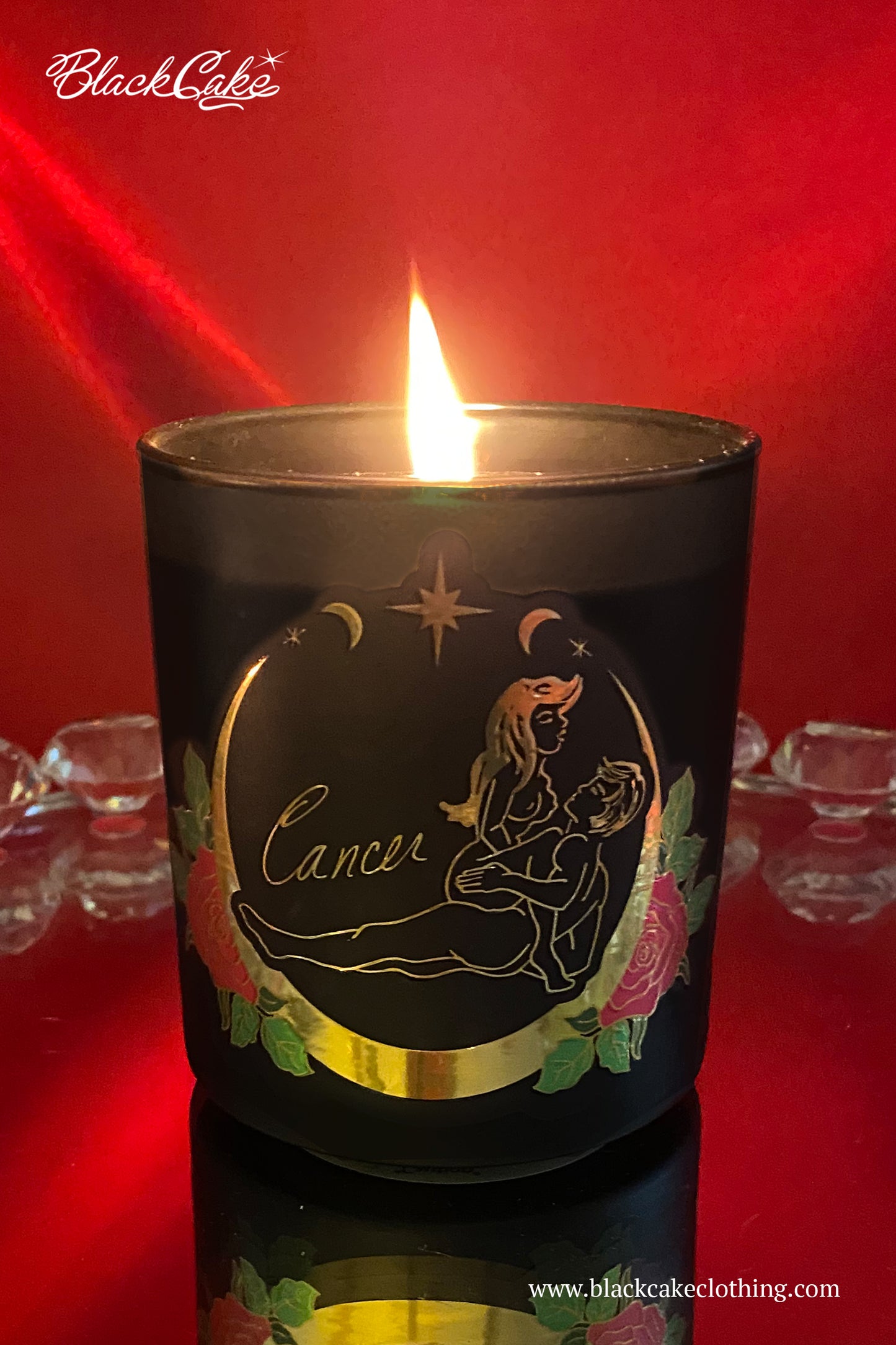 Zodiac Massage Candles by Black Cake Clothing