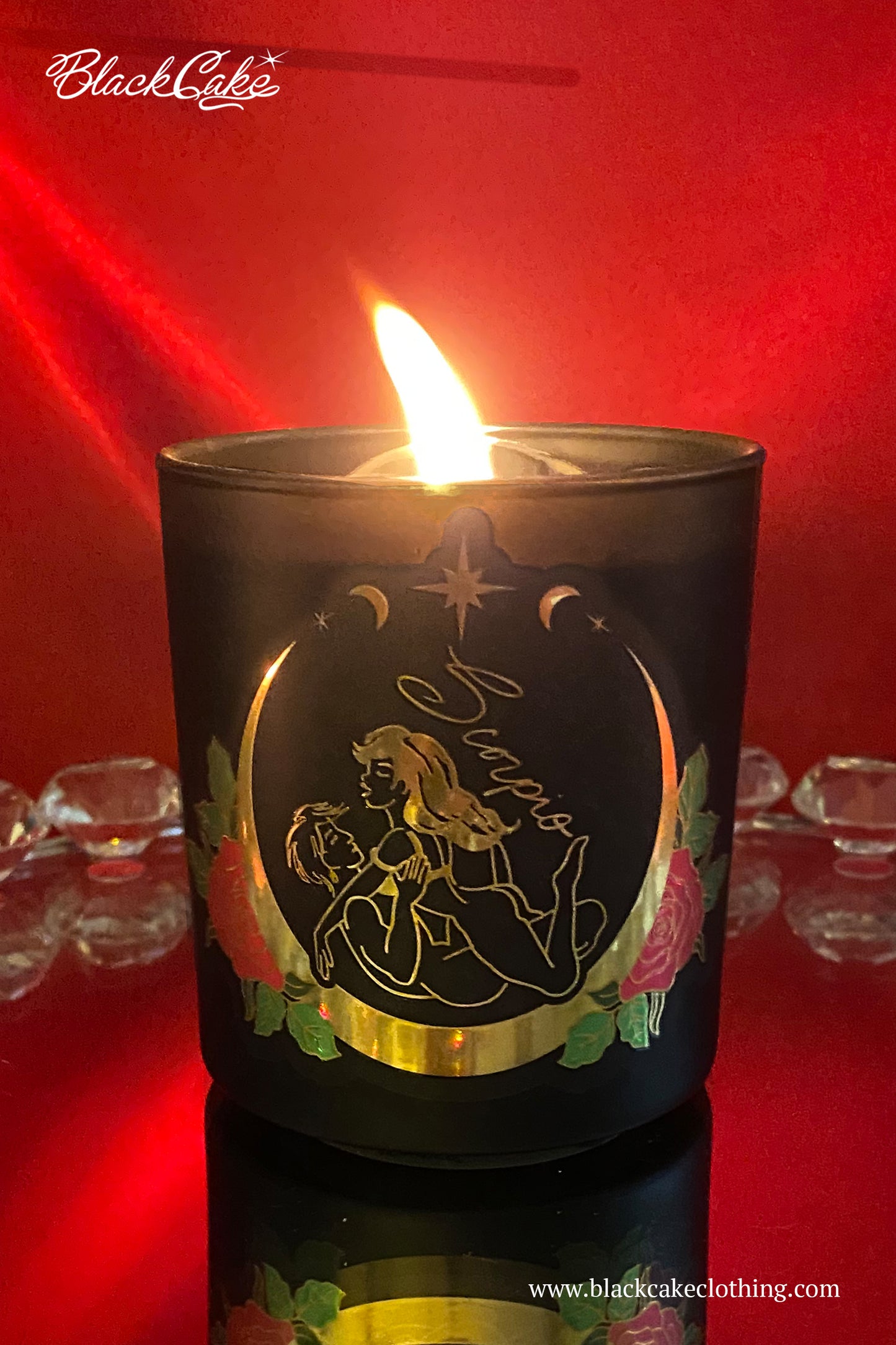 Zodiac Massage Candles by Black Cake Clothing