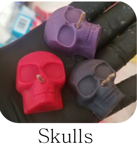 Skulls Tealights